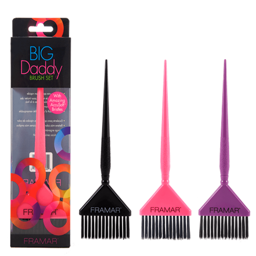 Pincel Tintura Big Daddy Brush Set X 3